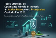 Top 5 Strategii de Optimizare Fiscală și Investiții în Active Reale pentru Protejarea Capitalului în 2026