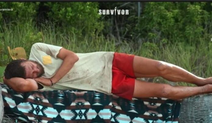 Gabi Tamaș la Survivor: Cumpăna epuizării